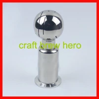 304 cleaning ball stainless steel female keg polished sanitary quick connect type cip cleaning ball home brew malt spray ball