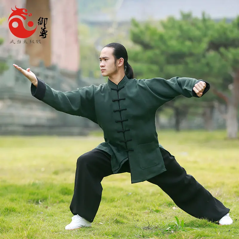 Tai Chi одежда для мужчин и женщин новая практики единоборств весна-лето даосская |