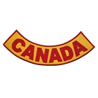 Нашивка на заказ, Канада, Бандидос, рокер, байкер, нашивка, крутая военная одежда, наклейки, сделай сам, нашивки для одежды любого размера