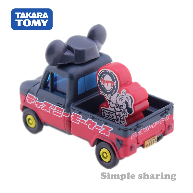 Takara Tomy Tomica DM 03 Disney Motors набор моделей грузовиков с Микки Маусом литые миниатюрные