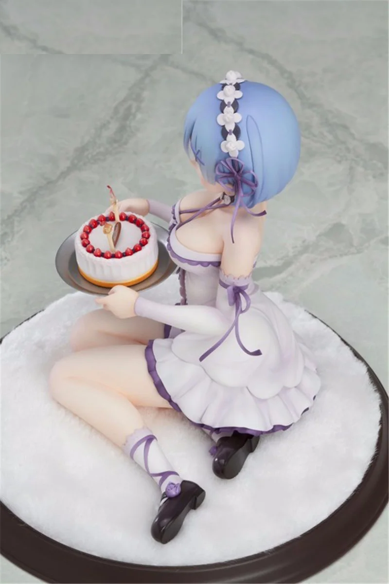 Аниме Re: жизнь в другом мире от Zero Figure Rem день рождения торт Ver Коллекция игрушек 13 см