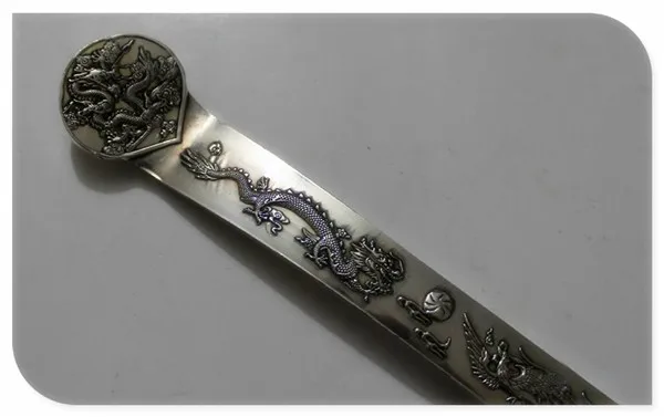 

Antique silver ornaments and Ruyi Ruyi dragon pearl tibet silver Ruyi