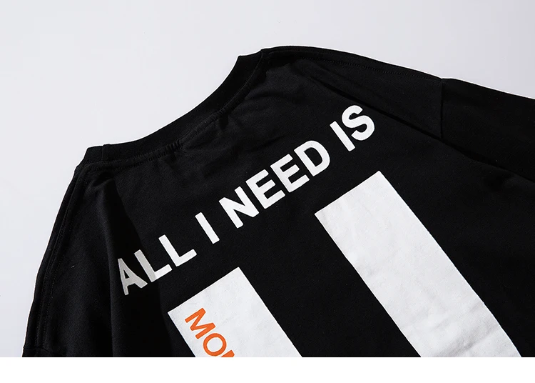 Hip Hop T Shirt Streetwear Men Harajuku Letter Funny T-Shirt Cotton Summer Fashion Skateboard Tshirt Short Sleeve Tops Tees
