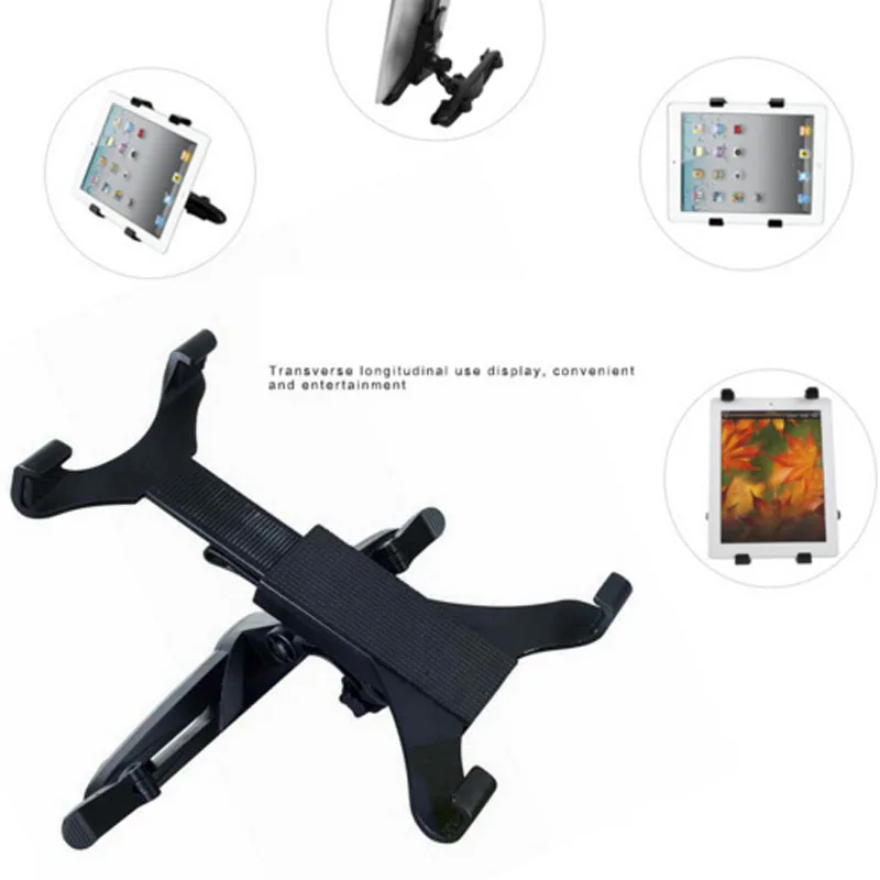 360 Degree Car Back Seat Headrest Mount Holder Universal 7~11 inch For iPad Mini 1 2 3 4/iPad Air1 Air Samsung Tablet PC | Компьютеры и
