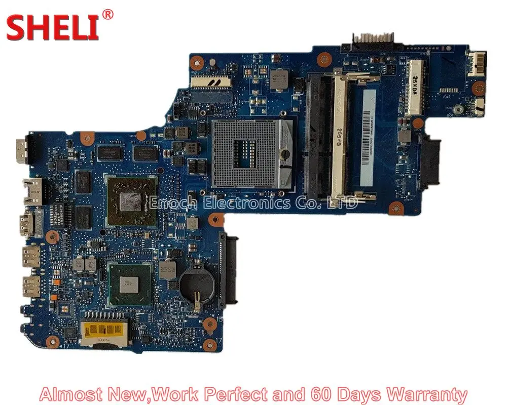 SHELI H000038410 материнская плата для ноутбука Toshiba Satellite C850 C855 L850 L855 PLF/PLR/CSF/CSR HM76 HD 7670M