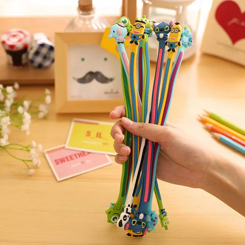 Милый органайзер для кабелей с длинным кабелем и изображениями животных для наушников и наушниковой проводки дома, офиса и кухни.