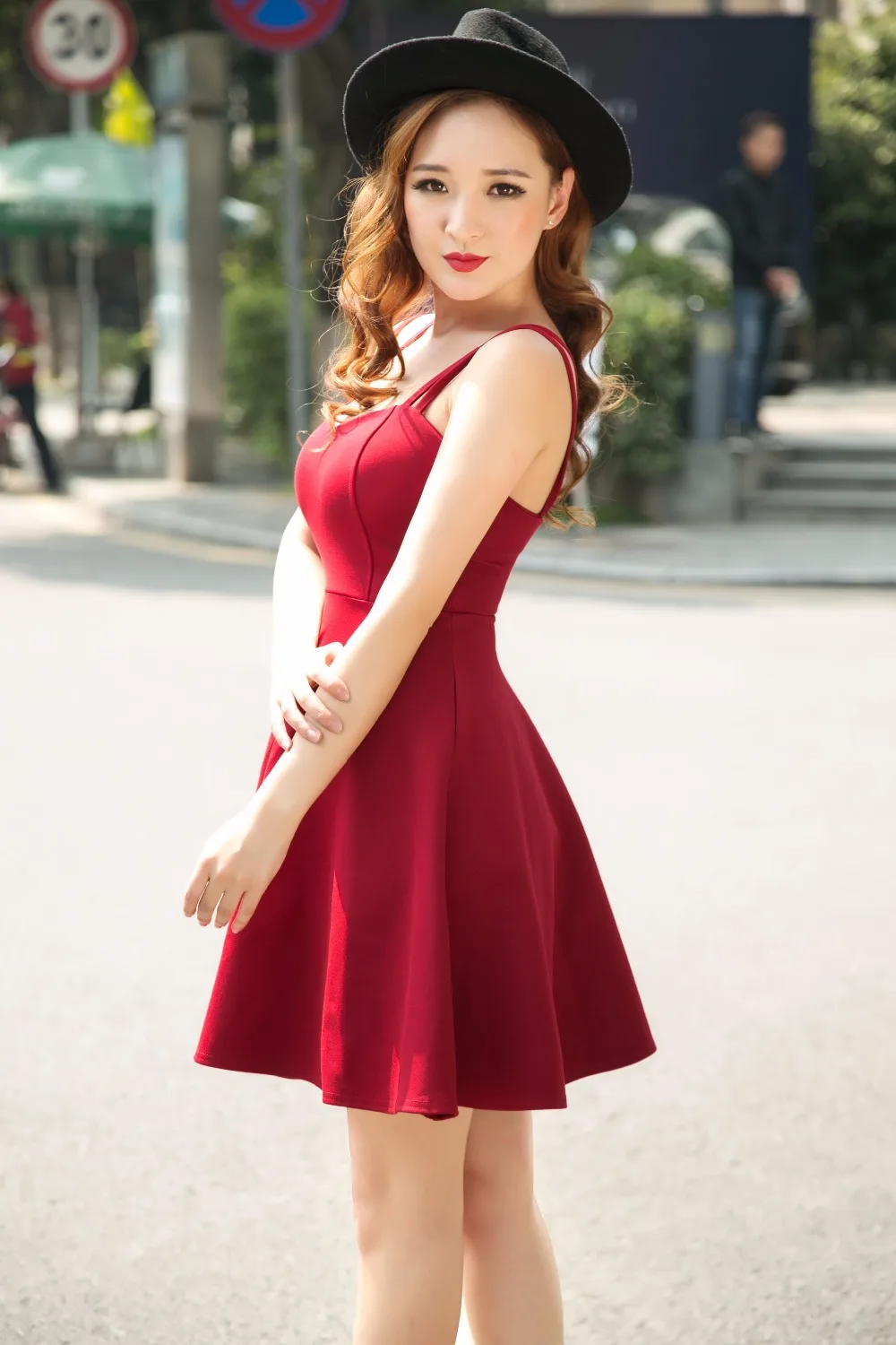 Горячая Распродажа! Женское летнее Повседневное платье Vestidos без рукавов на