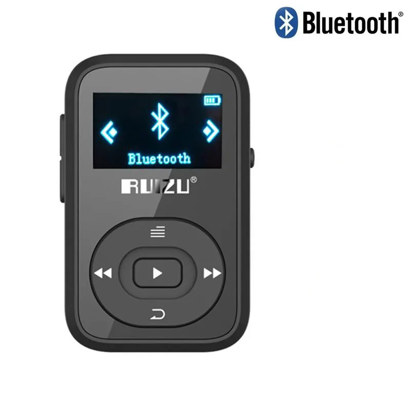 Ruidu мини X26 Bluetooth клип MP3 плеер 8 Гб спорт mp3 музыкальный плеер FM радио рекордер поддержка TF карта+ Бесплатный зажим