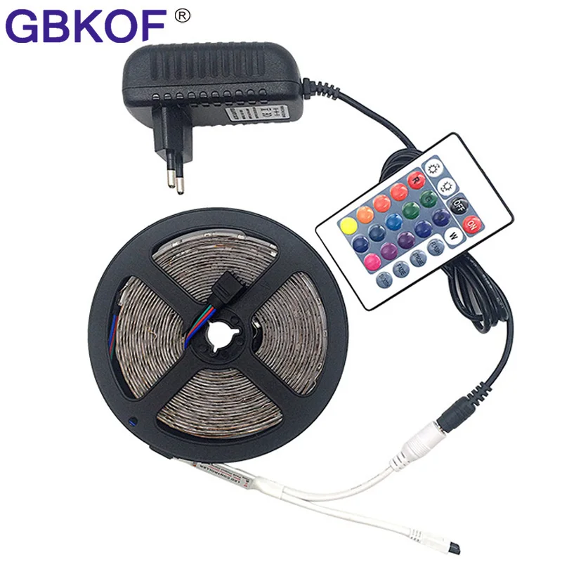 SMD 2835 Светодиодные ленты 60 светодиодный s/М 5 м гибкая tiras de RGB белый теплый белого и