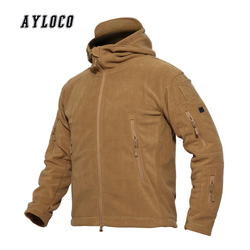 Горячая Распродажа зимняя тактическая куртка военная форма мягкая флисовая