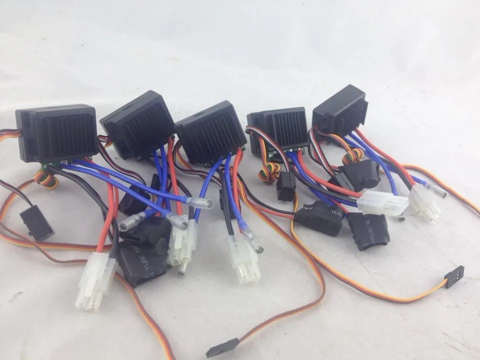 1 шт. Новый электрический регулятор скорости 400A ESC для Tamiya 1/10 FARM KING Wheelie R/C WR-02G Truck