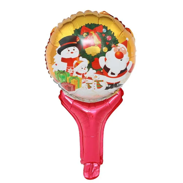 5 шт. ручной Санта Клаус Капитан Америка щит фольги Воздушные шары Мстители Alliance