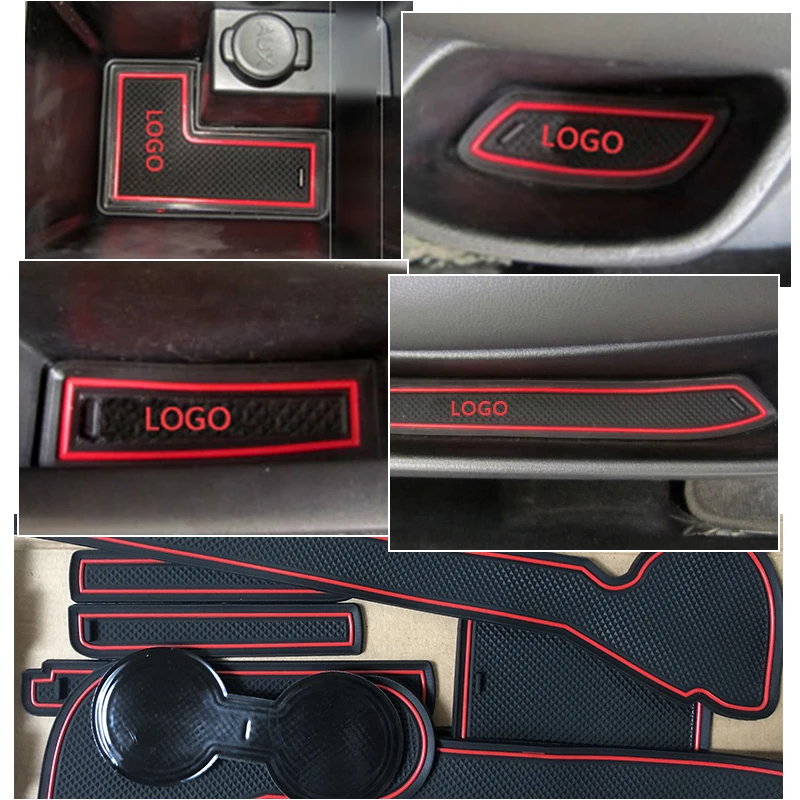 Противоскользящий прорезиненный коврик для ворот коврики Citroen C4 MK1 2004 2005 2006 2007 2008