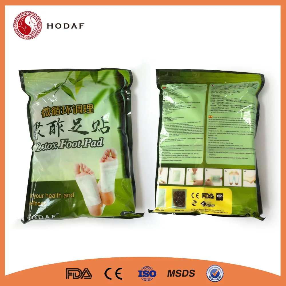 Бесплатная Доставка Высокое Качество Природные detox патч бамбука заплата с fda 100