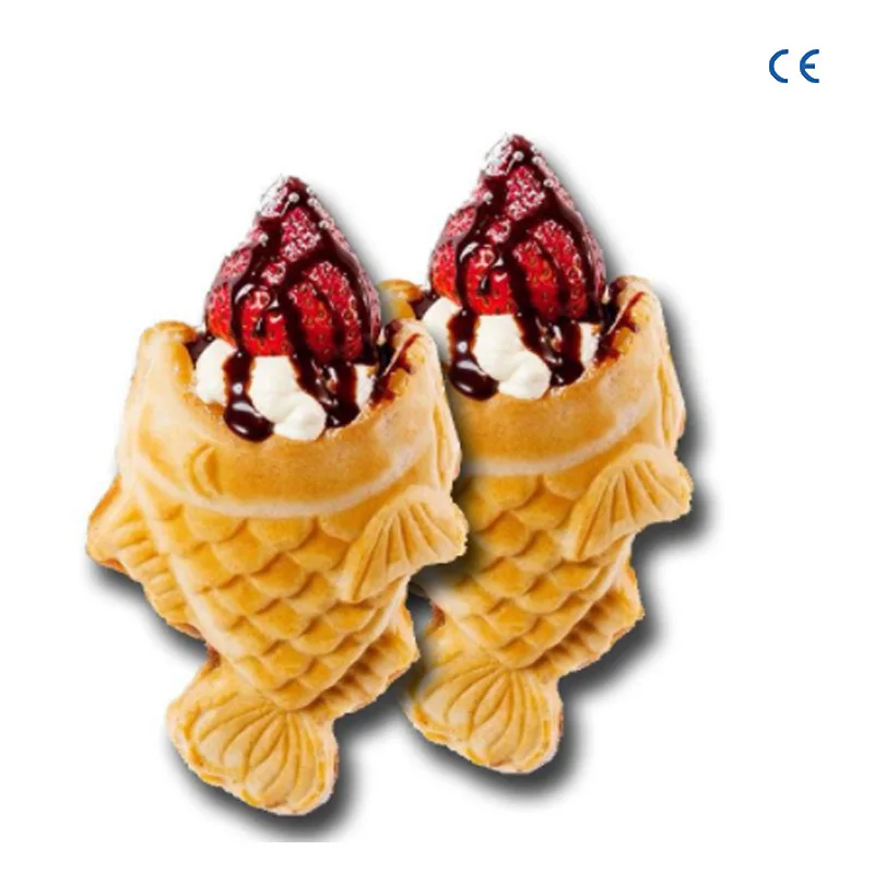 Бесплатная доставка 110/220 в 1 шт рот открытая рыба вафельный Taiyaki чайник