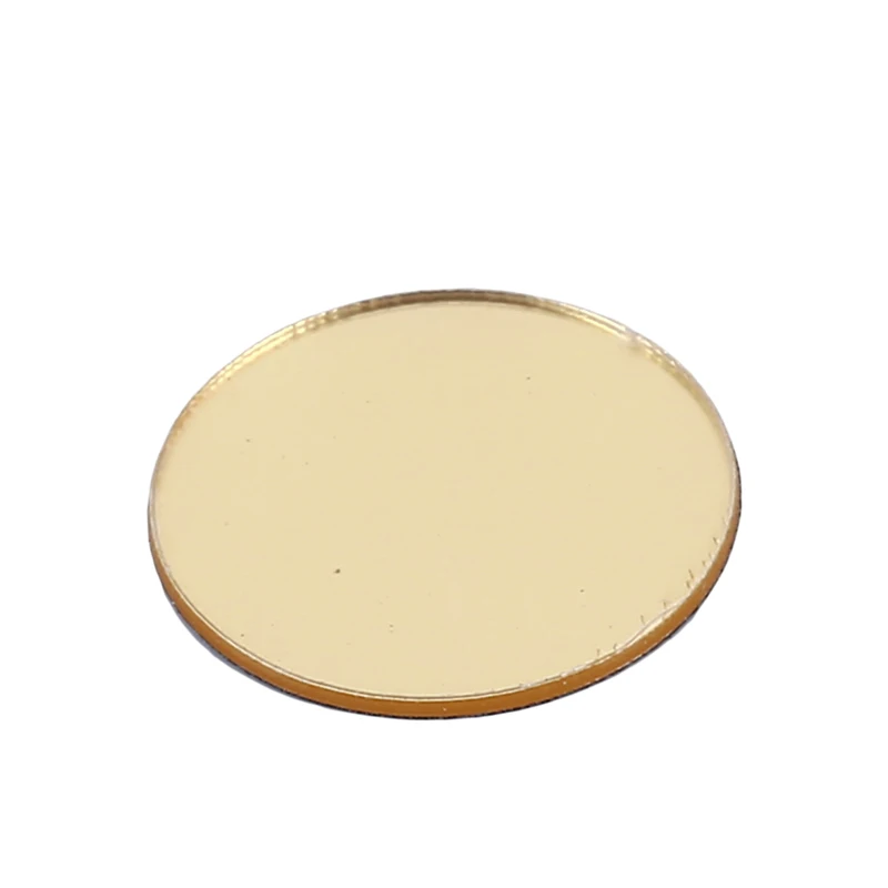 100 _ круглые настенные Стикеры съемные акриловые зеркальные стикеры сделай сам в