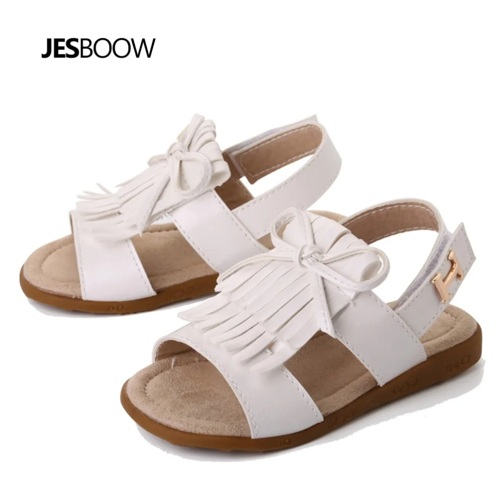 

Girls flat shoes tassels beef bottom sandals sandals play shoes for boys and girls