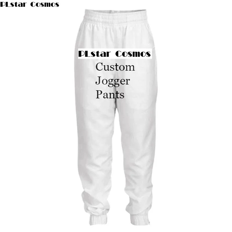 PLstar Cosmos Jogger брюки, 3D принт, сделай сам, индивидуальный дизайн, мужские, женские, хип-хоп брюки, Прямая поставка,, поставщики для Прямая поставка