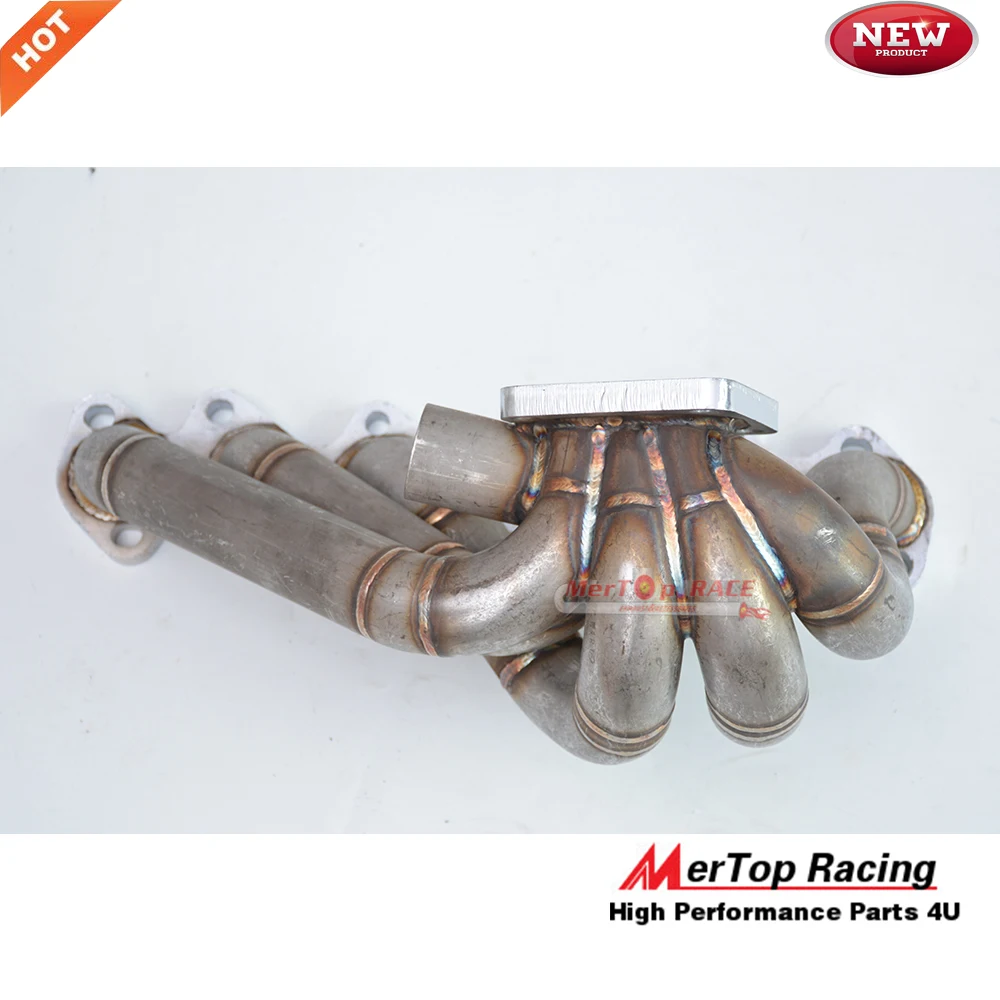 MERTOP RACING 3 мм толстый график T4 2JZGTE 2JZ GTE равная длине турбоколлектор + 44 V образный