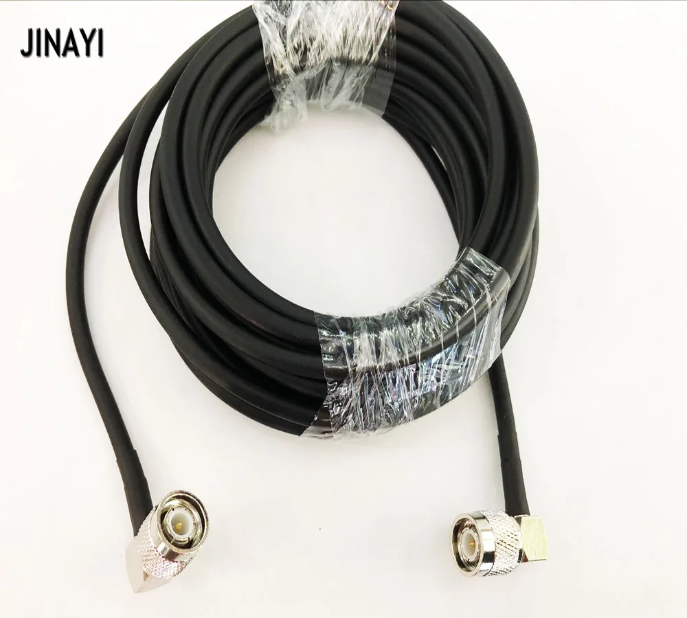 RG58 50 3 TNC с прямым углом штекер папа RA Разъем RF коаксиальный Соединительный кабель