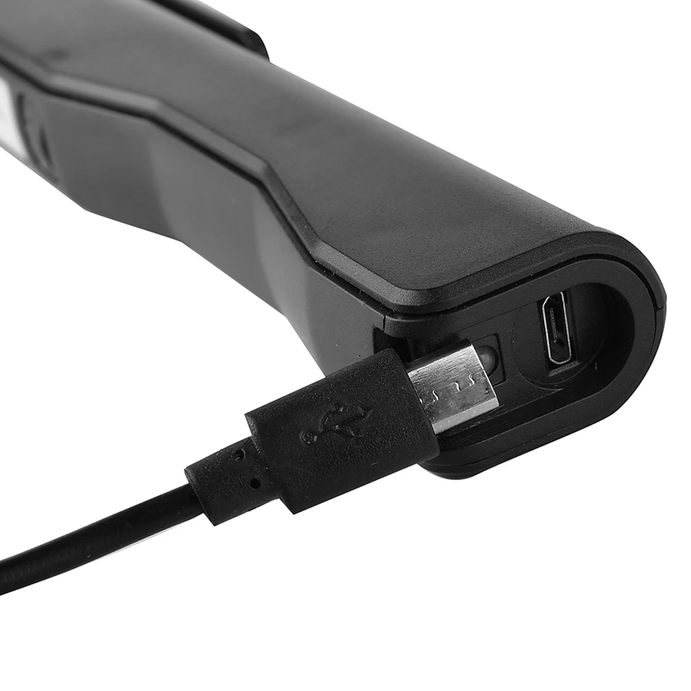Портативный COB рабочий свет USB Перезаряжаемый светодиодный карманный зажим