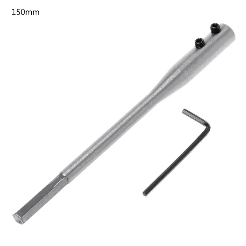 length 150mm 150/300 мм подходит для плоского сверла с глубоким отверстием с шестигранным удлинителем - Цвет: length 150mm