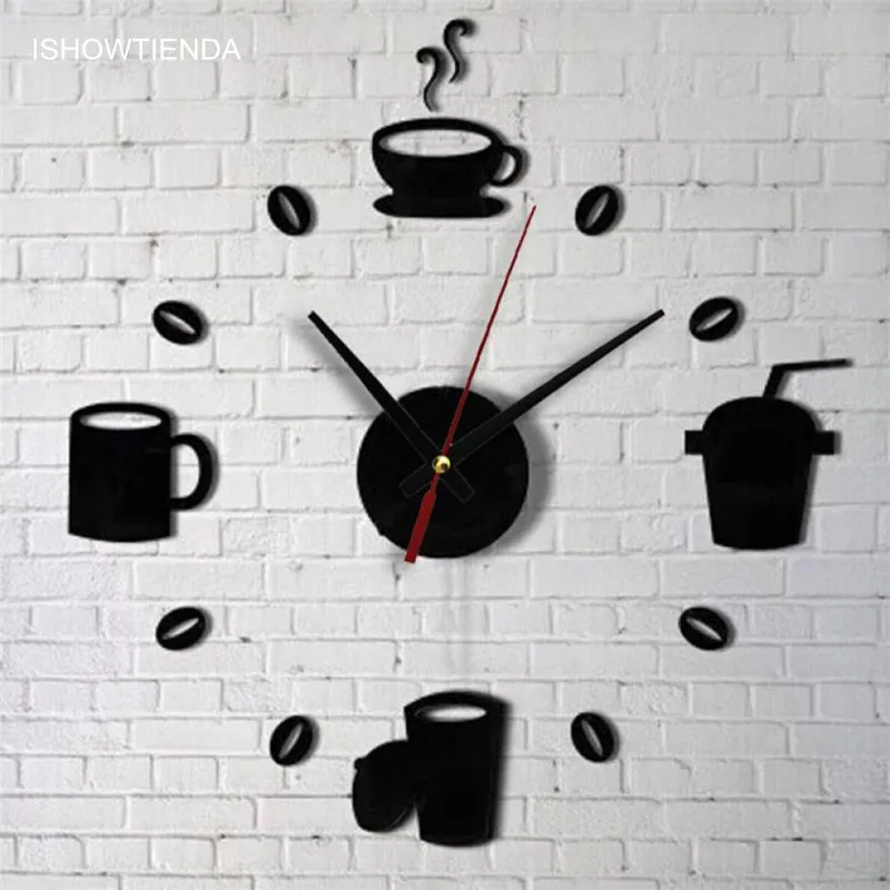 Новые Горячие Модные Акриловые DIY самоклеющиеся интерьерные настенные