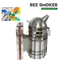 brand stainless steel bee smoker transmitter kit beekeeping tool apiculture beekeeping tool bee smoker smoke sprayer