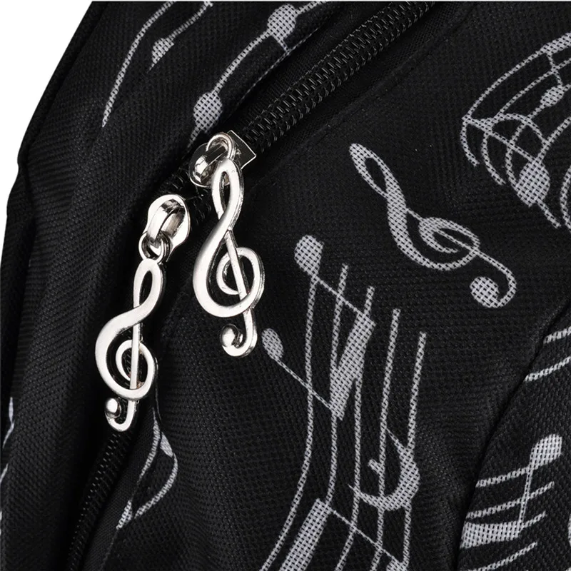 20 35L Music Bag Oxford Cloth Symbol Score Piano Keyboard Stave Version Musical Notation Sheet Backpack|sheet music bag|backpacking backpackbackpack