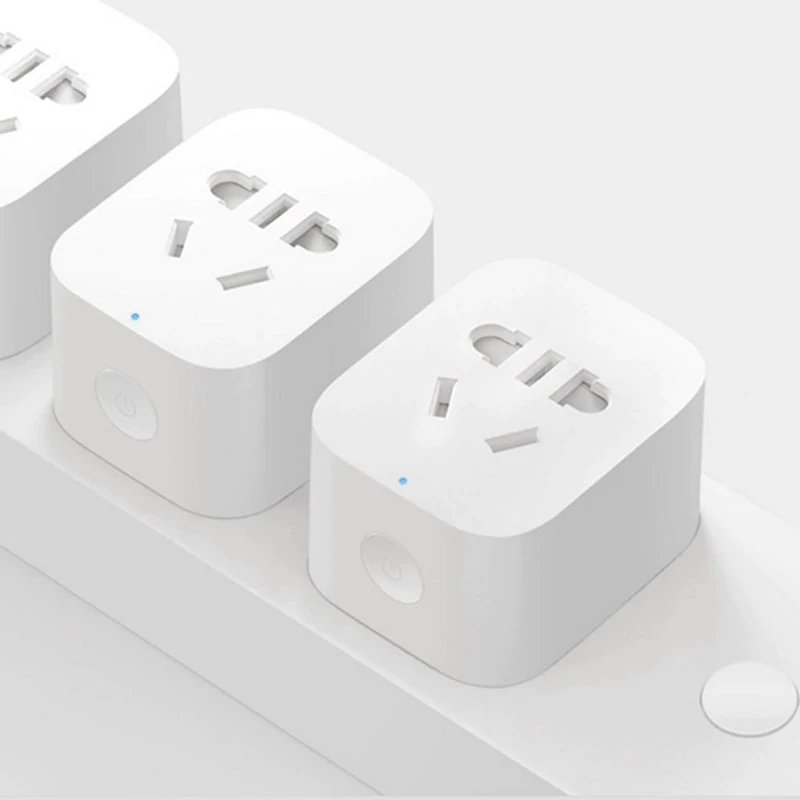 Original Xiaomi Mijia Smart Socket Plug Zigbee Mi Home WiFi Wireless Remote Adaptor Timer With APP Control Outlet | Электроника