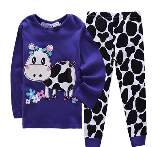 Baby Clothing Sets 2014 Kids Roupas Meninos Children's Pajamas Full Sleeve Cartoon Cotton Set KS030 | Детская одежда и обувь