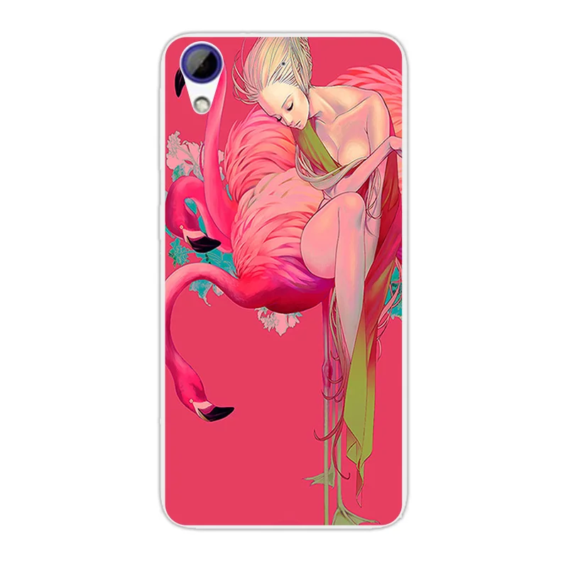 Для HTC 628 чехол для Desire / с двумя sim картами 5 0 &quotдекорации дизайн прозрачный мягкий
