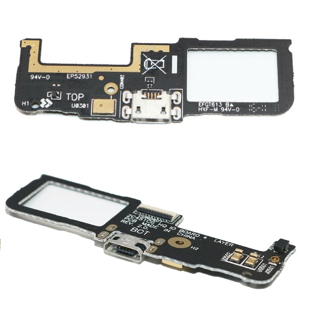 Гибкий USB кабель для зарядного устройства ASUS Zenfone C ZC451CG Z007 разъем Micro печатная