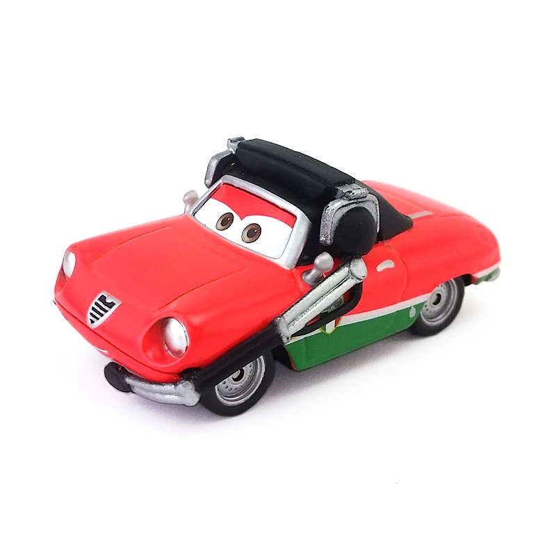 Автомобиль Диснея Pixar шеф лодок Франческо guisppe мотосси 1:55 литой под давлением