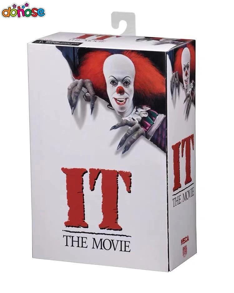 Neca Toys Figure The Movie IT Pennywise 1990 Stephen King's It Clown Model Collection Decor For Halloween Decoration Horro Gift | Игрушки