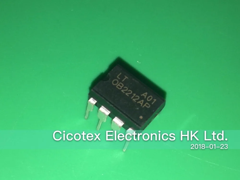 10 шт./лот OB2212AP DIP8 высокоточный и маломощный ШИМ переключатель чип контроллера
