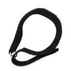 YQI нейлоновый ремешок для часов 20 мм, черный спортивный ремешок для часов для мужчин и женщин