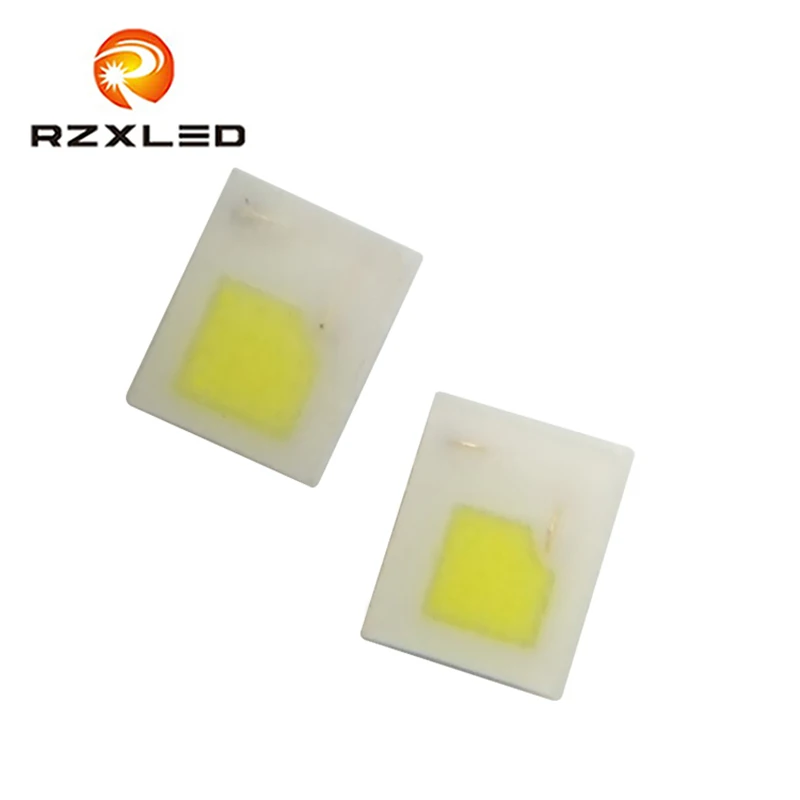 100 шт./лот светодиодный 3 Вт 5 Вт White5200k 5700 к 6000 посылка диод Size2.0* 1,6*0,7 мм