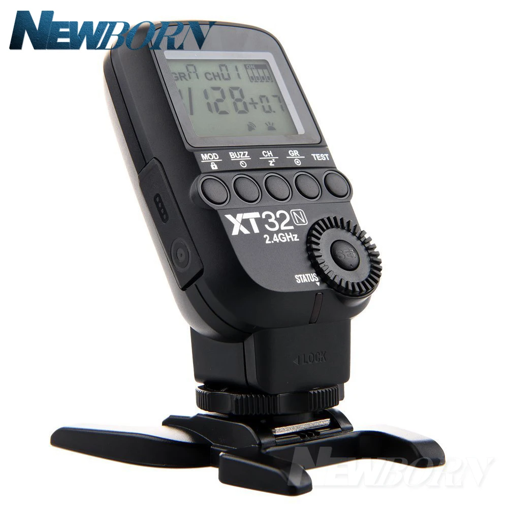 Беспроводной триггер вспышки Godox XT32N 2 4G HSS 1/8000s + × фоторесивера для Nikon D850 D750 D810 D800