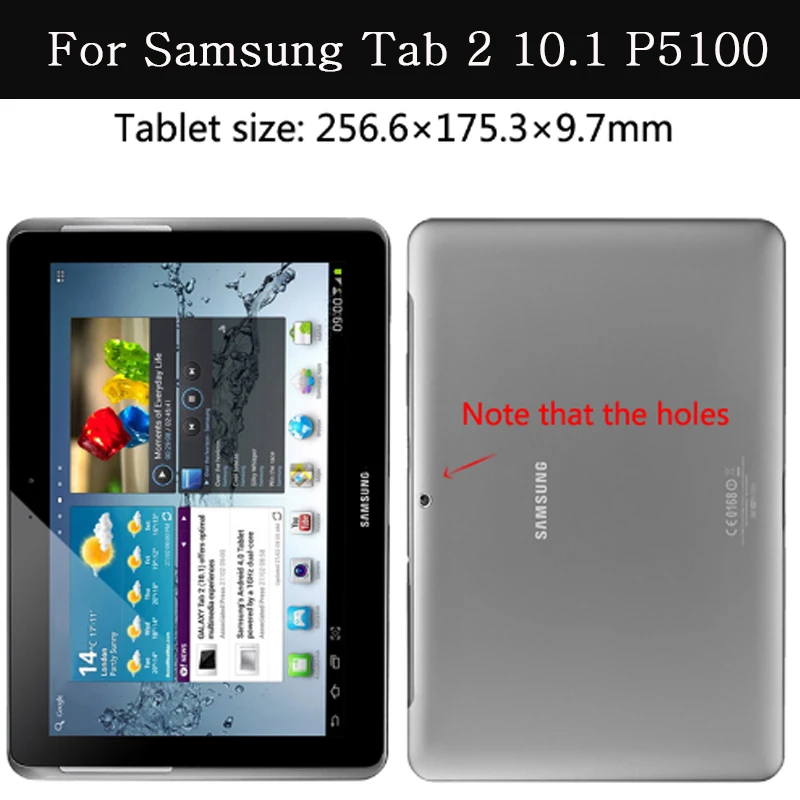 Чехол книжка для Samsung Galaxy Tab 2 10 1 дюйма Женский чехол планшета P5110 P5113 кожаный