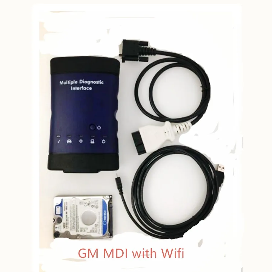 Инструмент Диагностический MDI Tech 3 для GDS2 GM Opel Vauxhall Saab Chevrolet Версия USB Wi Fi
