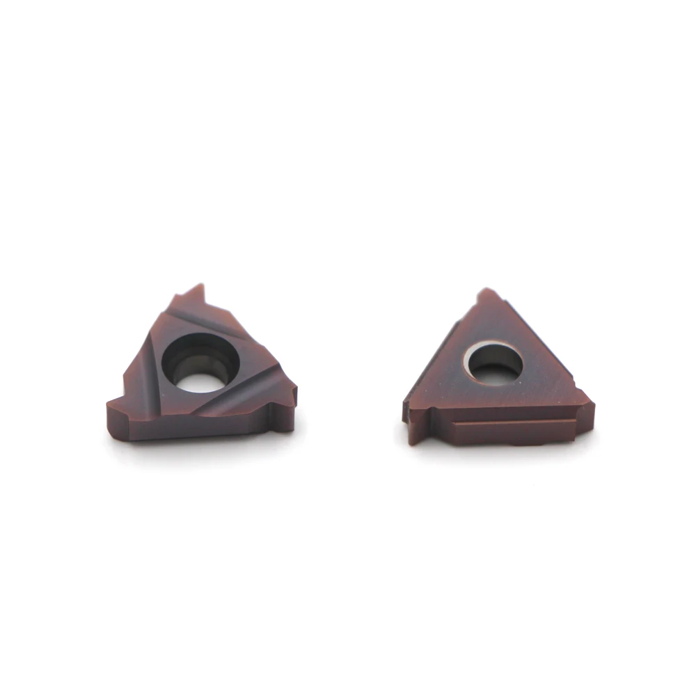 16ER11BSPT Tapered Pipe 55 degree Carbide Internal External Threading Inserts for CNC indexable Lathe Tool holder | Инструменты