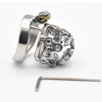 chaste bird stainless steel male chastity device cock cages virginity lock chastity belt penis ring penis lockcock ring ab031
