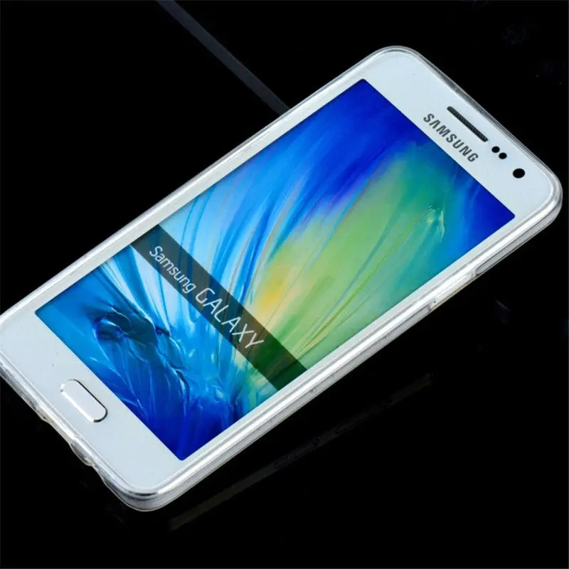 Мягкий силиконовый чехол для samsung Galaxy A3 чехол A300F SM-A300F 4," Сверхтонкий чехол-накладка для samsung A3 A5 A7 чехол
