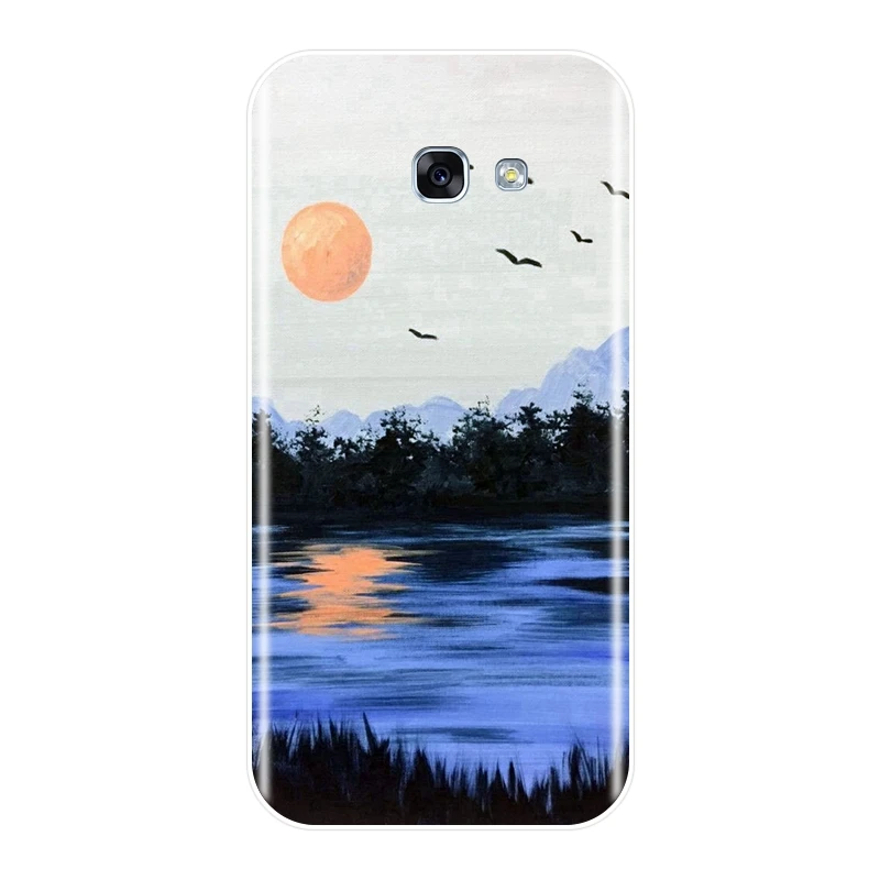 Силиконовый чехол для Samsung Galaxy A3 A5 A7 2016 2017 мягкая задняя крышка A6 A8 Plus 2018 A7|Бамперы|