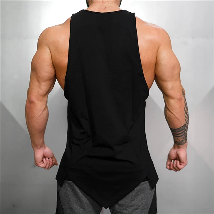 Muscleguys, Брендовые мужские майки для фитнеса, Canotta, бодибилдинг, хлопковая одежда без рукавов, рубашка для тренажерных залов, Стрингер, майка для мышц