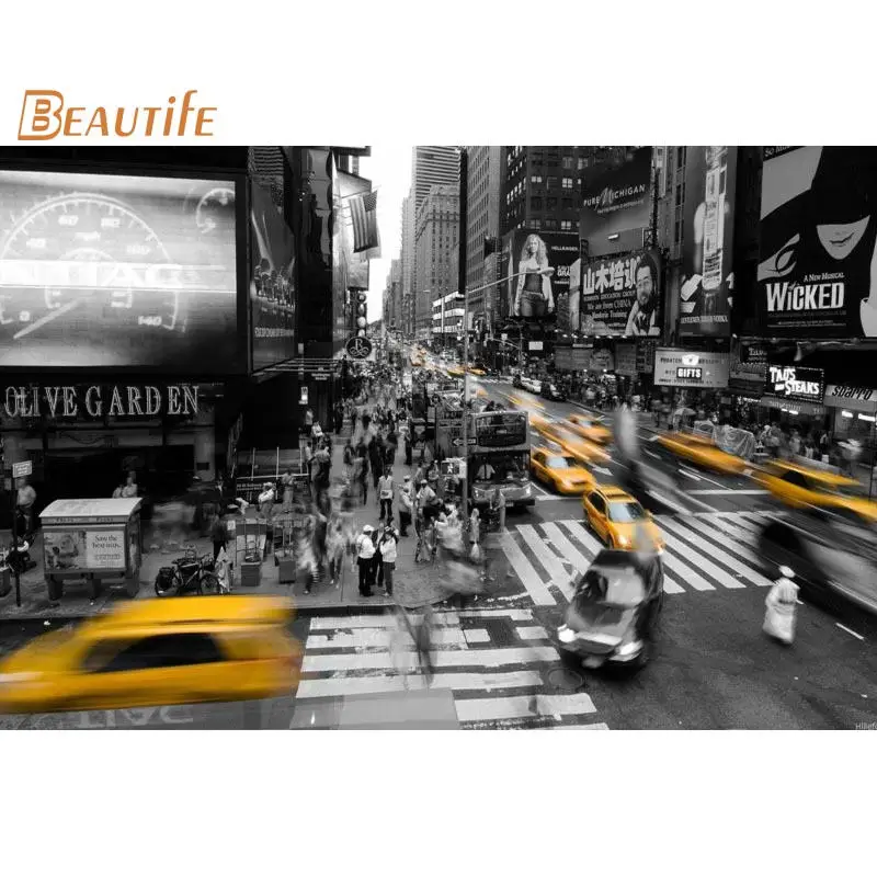 Пользовательские new York Taxi шелковая ткань постер для декорации дома стены искусства новая шелковая ткань постер на стену с принтом