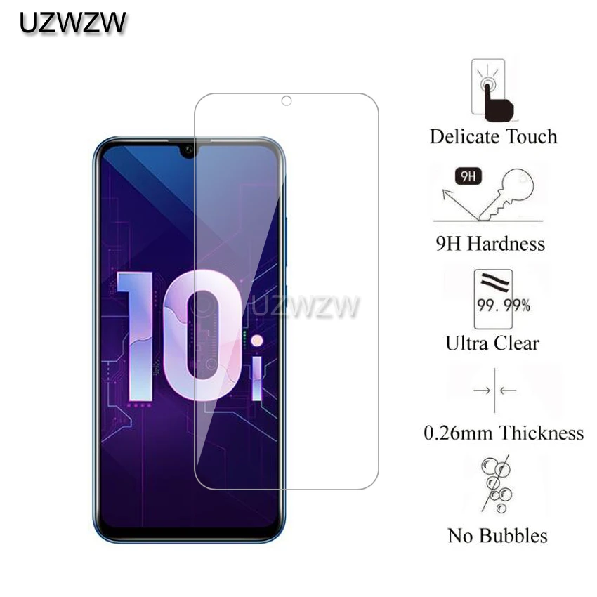 2 шт для huawei Honor 10i 9H Закаленное стекло Защитная пленка, стекло для huawei Honor 10i стекло