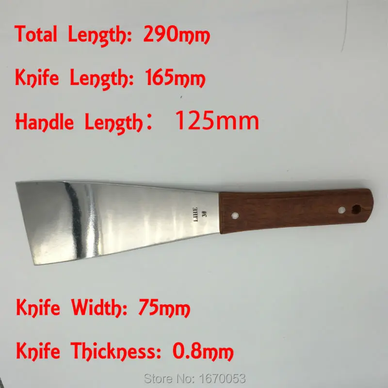 Бесплатная доставка новинка лопатка из нержавеющей стали для трафаретной печати