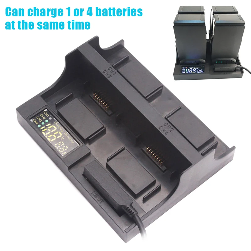 

4 in 1 Multi Battery Charger for DJI Air Intelligent Flight Battery Charging Hub Balance Manager M09